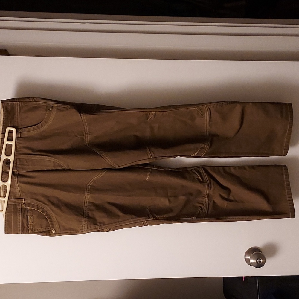 KUHL Denim Cargo Pants Size 35x30